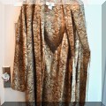 H44. Valentino 2-piece nightgown and robe set. Size S - $50 
